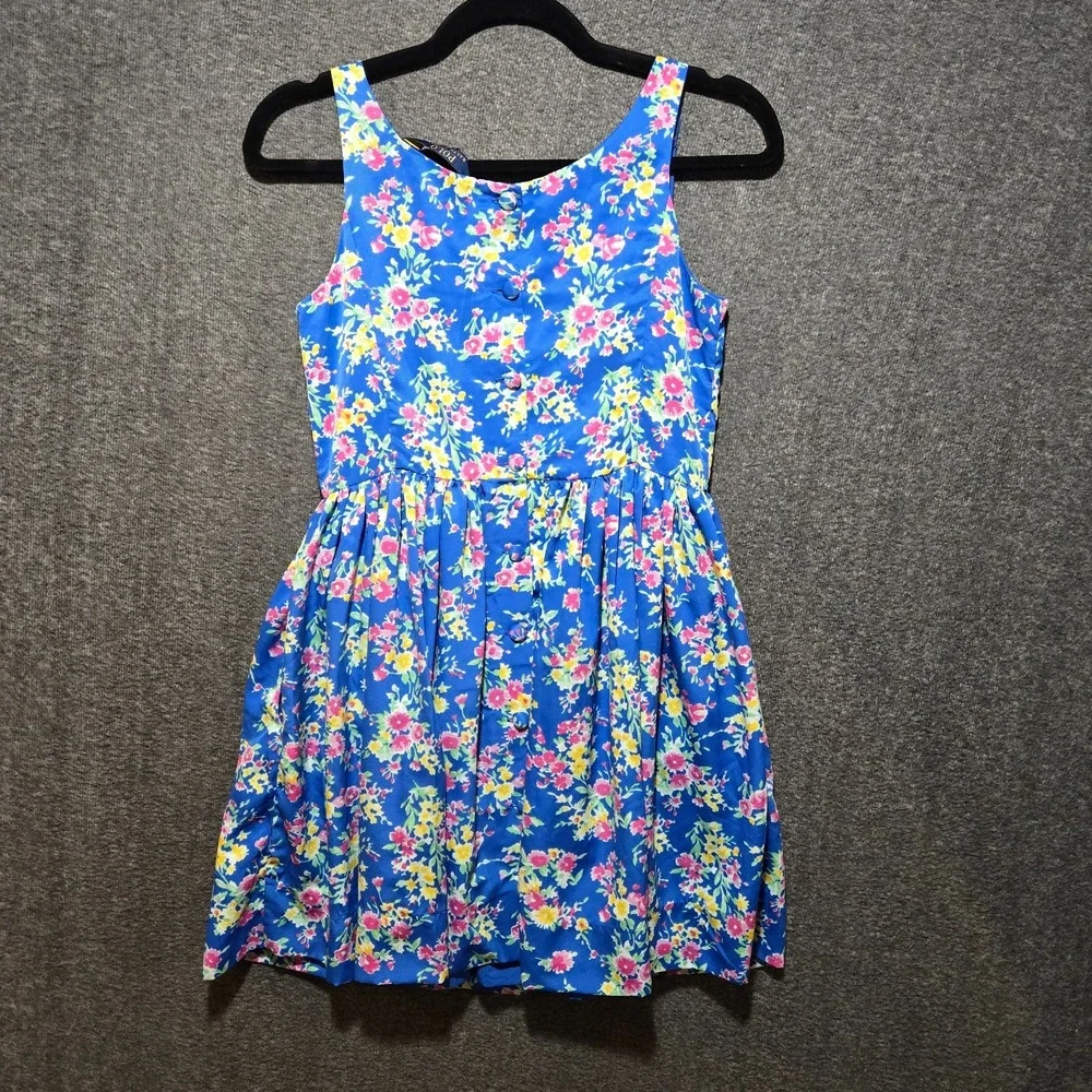 Girls Ralph lauren Polo Dress Size 12 Floral Sleeveless Sunday Dress